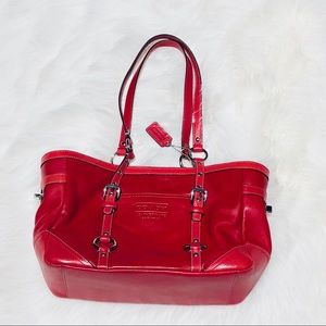 COACH Lady in Red Tote